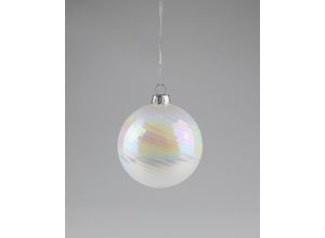 4056422494626 - Weihnachtsbaumkugel AM DESIGN aus Glas Ø 8 cm grau Ø8cm Glas Weihnachtsbaumkugeln 6er Set 4056422494626 - Weihnachtsbaumkugel AM DESIGN aus Glas Ø 8 cm grau Ø8cm Glas Weihnachtsbaumkugeln 6er Set