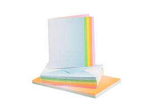 4058896126416 - Doppelkarten & Hüllen Farbverlauf A6   C6 je 50 Stück