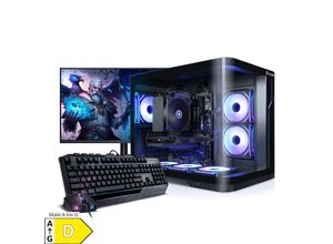 4099836013090 - PC Set Gaming mit 27 Zoll TFT Curve VII AMD Ryzen 7 8700F 32GB DDR5 NVIDIA RTX 5060 8 GB 1TB SSD WLAN Windows 11