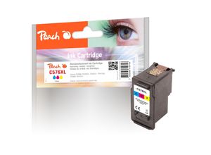 7640366810726 - C576 XL Druckkopf XL col ersetzt Canon CL-576XL 5441C001 für zB Canon Pixma TS 3700 Canon Pixma TR 4755 i Canon Pixma TS 3750 i (wiederaufbereitet)