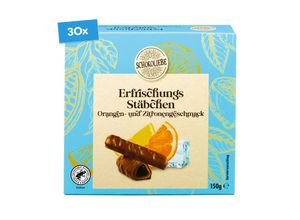 4316268720908 - Schokoliebe Erfrischungsstäbchen Orange-Zitrone 150 g  30er Pack