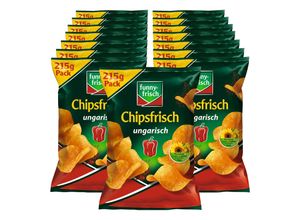 4003586047359 - funny-frisch Chipsfrisch ungarisch 215 g 15er Pack
