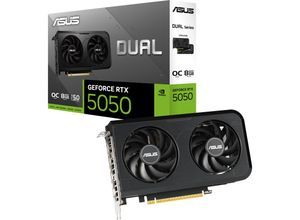 4711636178518 - ASUS GeForce RTX 5050 DUAL OC - 8GB GDDR6 RAM - Grafikkarte