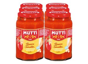 8005110000799 - Mutti Parma Pastasauce mit Rossoro Tomaten mit Parmigiano Reggiano 400 g 6er Pack