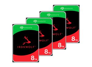 2046006147880 - Festplatte IronWolf NAS 4 x 8 TB Bundle