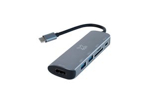 5453003787204 - XTREMEMAC USB-C Dockingstation mit 6 Anschlüssen