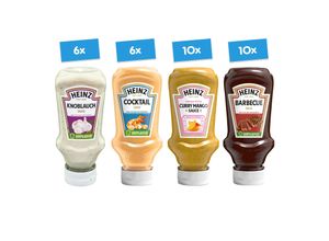 8715700129570 - Feinkost Saucen verschiedene Sorten 220 ml 32er Pack