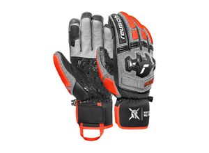 4060485589458 - Skihandschuhe REUSCH Worldcup Warrior SC Damen Gr 10 grau mehrfarbig 75% Polyester 15% Ziegenleder 5% Polyamid 5% Polyurethan mehrfarbig Handschuhe mit winddichter atmungsaktiver Funktion 4060485589458 - Skihandschuhe REUSCH Worldcup Warrior SC Damen Gr 10 grau mehrfarbig 75% Polyester 15% Ziegenleder 5% Polyamid 5% Polyurethan mehrfarbig Handschuhe mit winddichter atmungsaktiver Funktion