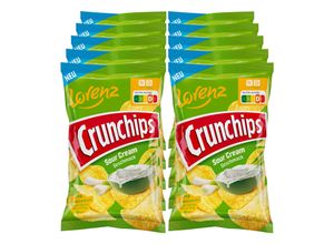 4018077006876 - Lorenz Crunchips Sour Cream 150 g 10er Pack