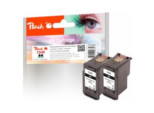 7640162273473 - C540 BK 2 Druckköpfe 2*bk ersetzt Canon PG-540BK 5225B005 für zB Canon Pixma TS 5150 Canon Pixma MG 3650 Canon Pixma MG 3600 (wiederaufbereitet)