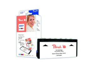 7640115949530 - E557 573 Foto Pack Druckerpatronen (bk col) ersetzt Epson T5570 C13T557040 für zB Epson Picturemate  Epson Picturemate 500