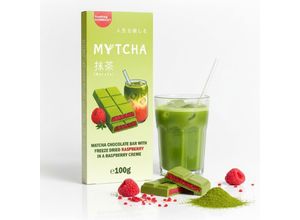 4262451983271 - Mytcha Himbeer Matcha Schokolade 100 g - Inhalt 2 Flaschen
