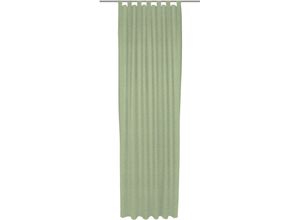 4004567380519 - Vorhang WIRTH Trondheim B grün (hellgrün) Gardinen 365cm Schlaufen 132cm Polyacryl nach Maß B132cm H365cm