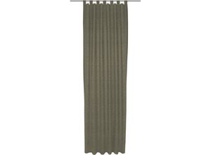 4004567394332 - Vorhang WIRTH Trondheim B grau (taupe) Gardinen 145cm Schlaufen 132cm Polyacryl nach Maß B132cm H145cm