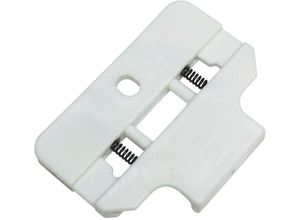 4003018356196 - Gardinenstangenhalter Deckenclip Gr 1 weiß B4cm L56cm Gardinenstangenhalterungen Serie Flächenvorhang-Technik Atlanta 3-läufig 4003018356196 - Gardinenstangenhalter Deckenclip Gr 1 weiß B4cm L56cm Gardinenstangenhalterungen Serie Flächenvorhang-Technik Atlanta 3-läufig