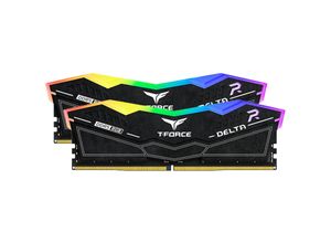 0765441663442 - T-Force DELTA RGB - DDR5 - kit - 32 GB 2 x 16 GB - DIMM 288-pin - 7200 MHz   PC5-57600 - unbuffered
