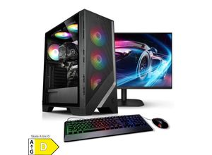 4260627619917 - PC Set mit 27 Zoll TFT Viper V AMD Ryzen 7 5700G 32GB DDR4 AMD Vega Grafik 500GB SSD WLAN Windows 11