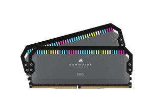0840006697817 - Dominator Platinum RGB (AMD edition) DDR5-5200 - 32GB - CL40 - Dual Channel (2 Stück) - AMD EXPO - Schwarz mit RGB