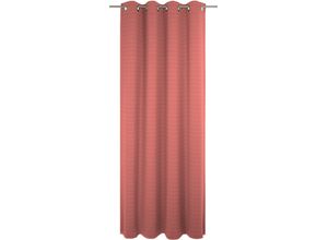 4004567467517 - Vorhang ADAM Vorhang Uni Collection Light aus 100 % Bio-Baumwolle Ösen (1 St) rot B142cm H155cm Baumwolle (Bio-Baumwolle) Gardinen Vorhang Uni Collection Light aus 100% Bio-Baumwolle Ösen (1 St)