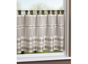 4005241603535 - Panneaux Vicky Gr 1 braun B140cm H50cm Polyester Gardinen Fertigschal