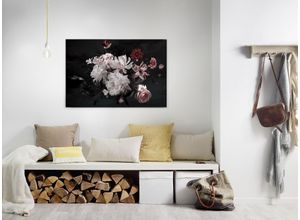 4059432204391 - Leinwandbild AS CRÉATION Blunch Of Flowers rosa (farbe rahmen holzfarben farbe bild(er) schwarz weiß rosa) B90cm H60cm Holz Stahl Bilder Romantische Blumen Rosen Keilrahmen Leinwand-Bild Wohnzimmer modern 4059432204391 - Leinwandbild AS CRÉATION Blunch Of Flowers rosa (farbe rahmen holzfarben farbe bild(er) schwarz weiß rosa) B90cm H60cm Holz Stahl Bilder Romantische Blumen Rosen Keilrahmen Leinwand-Bild Wohnzimmer modern