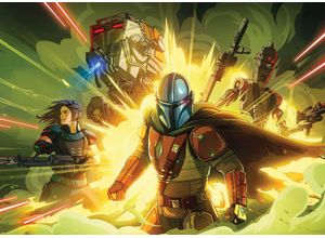 4055065190452 - Bild KOMAR Mandalorian Fireteam bunt (farbe bild(er) bunt) B70cm H50cm Papier Holz Bilder Wandbild zur Dekoration im Kinderzimmer - ohne Rahmen