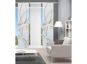 4056751414739 - Schiebegardine VISION S BLINKI rot B60cm H260cm Polyester Gardinen DIGITALDRUCK