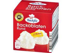 4316268301312 - Backfee Backoblaten 70 mm Ø 75 Stück 53 g 15er Pack