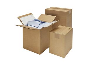 4260069666340 - terra Wellpapp-Faltkarton Länge 200 bis 299 mm LxBxH 200 x 140 x 140 mm 1-wellig ab 500 Stk