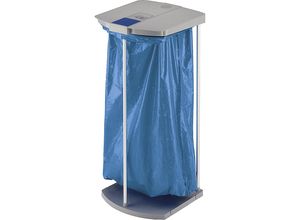 4007126091277 - Müllsackständer mit 250 blauen Wertstoffsäcken ProfiLine MSS XXXL 120 l HxBxT 1000 x 430 x 450 mm stationär Hailo