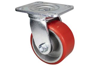 4001073416244 - Transportgeräte-Schwerlast-Lenkrollen Rad-Ø 100 mm VE 2 Stk Lenkrolle Wagner