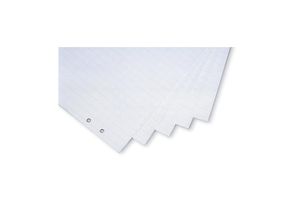 4013695002484 - Magnetoplan 1227101 Flipchartblock Anzahl der Blätter 100 kariert 990 mm x 650 mm x 930 mm Weiß