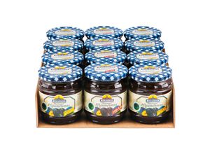 4026701200040 - Mühlhäuser Thüringer Pflaumenmus 450 g verschiedene Sorten 12er Pack 4026701200040 - Mühlhäuser Thüringer Pflaumenmus 450 g verschiedene Sorten 12er Pack