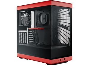 1220000350304 - Y40 - Red - Gehäuse - Miditower - Rot