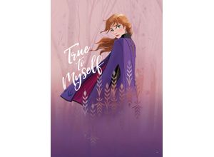 4055065162114 - Bild KOMAR Frozen Anna True to Myself bunt (farbe bild(er) bunt) B50cm H70cm Holz Papier Bilder Wandbild zur Dekoration im Kinderzimmer - ohne Rahmen