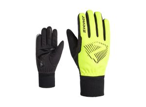4063833583207 - Fahrradhandschuhe ZIENER DOMMI-Z bike glove junior Kinder Gr M gelb (poison gelb) Materialmix Handschuhe 4063833583207 - Fahrradhandschuhe ZIENER DOMMI-Z bike glove junior Kinder Gr M gelb (poison gelb) Materialmix Handschuhe