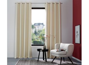 4067602829350 - Gardine MY HOME SOLA Gr 3 beige B130cm H225cm Polyester Polyester Gardinen Breite 130 cm und 270 cm 1 Schaleinfarbig Verdunkelung Überbreite 4067602829350 - Gardine MY HOME SOLA Gr 3 beige B130cm H225cm Polyester Polyester Gardinen Breite 130 cm und 270 cm 1 Schaleinfarbig Verdunkelung Überbreite