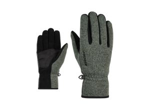 4063833850996 - Multisporthandschuhe ZIENER IMAGIO-Z glove unisex Herren Gr 65 grün (grün mud mélange) Materialmix Handschuhe