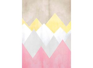 4055065153280 - Bild KOMAR Sunrise Mountain Spring bunt (farbe bild(er) bunt) B50cm H70cm Holz Papier Bilder Wandbild zur Dekoration - ohne Rahmen