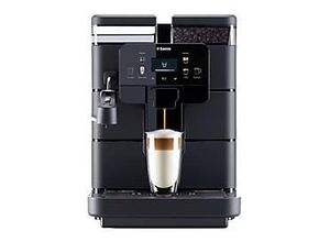 8016712037526 - Kaffeevollautomat New Royal Plus für Bohnen 1400 W bis 25 l 600 g Milchaufschäumer höhenverstellbarer Auslauf für 2 Tassen USB schwarz