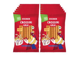 4000381080796 - Huober Bio Crossini Käse Stangen 100 g 10er Pack