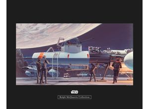 4055065164750 - Bild KOMAR Star Wars Classic RMQ Yavin Hangar bunt (farbe bild(er) bunt) B50cm H40cm Papier Holz Bilder Wandbild zur Dekoration im Kinderzimmer - ohne Rahmen