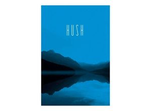 4055065153914 - Bild KOMAR Word Lake Hush Blue bunt (farbe bild(er) bunt) B50cm H70cm Holz Papier Bilder Wandbild zur Dekoration - ohne Rahmen