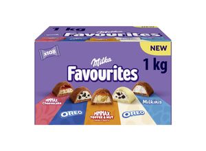 7622202046407 - Favourites - gefüllte Schokoladen Bites 1 kg Officebox