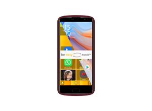 9120042778932 - Bea-fon M7 Lite 4G Senior Smartphone red