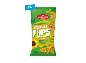 4013138019444 - Wurzener Erdnussflips 180 g 25er Packs