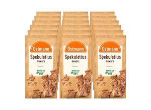 4033334125497 - Ostmann Spekulatiusgewürz 15 g 18er Pack