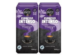 4316268713788 - Cafet Espresso Intenso ganze Bohne 1 kg 4er Pack