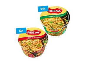 4820179256284 - Reeva Instantnudeln verschiedene Sorten 75 g 36er Pack