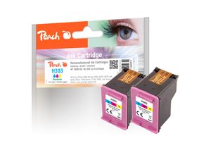 7640460540031 - HP 303 C 2 Druckköpfe 2*col ersetzt HP No 303 C*2 T6N01AE*2 für zB HP Envy Photo 7830 HP Envy Photo 6220 HP Envy Photo 6230 wifi HP Tango (wiederaufbereitet)